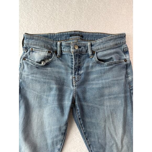 Lucky Brand Mens Jeans 31 x 32 110 Slim Light Wash Stretch Soft Denim - Picture 9 of 9